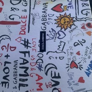 Dolce & Gabbana Sorrento Embellished Logo Slip-On Knit Sneakers